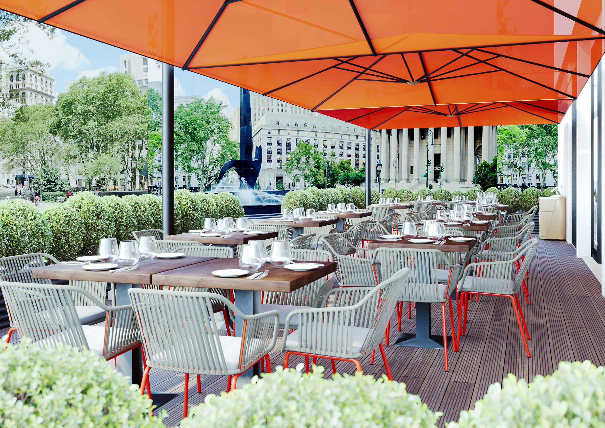 Rendering di esterni per ambienti commerciali e retail