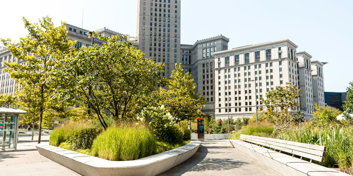 Rendering per la progettazione di spazi pubblici