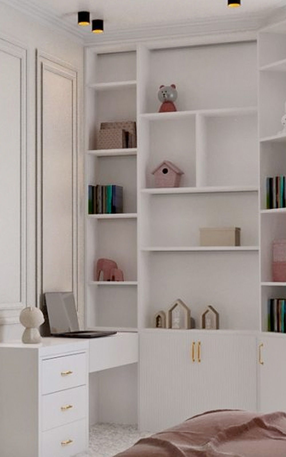 rendering arredamento su misura