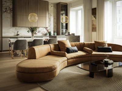 Rendering 3D di Interni per branding e comunicazione visiva