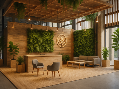 Rendering 3D per Fiere Green ed Eco-Design