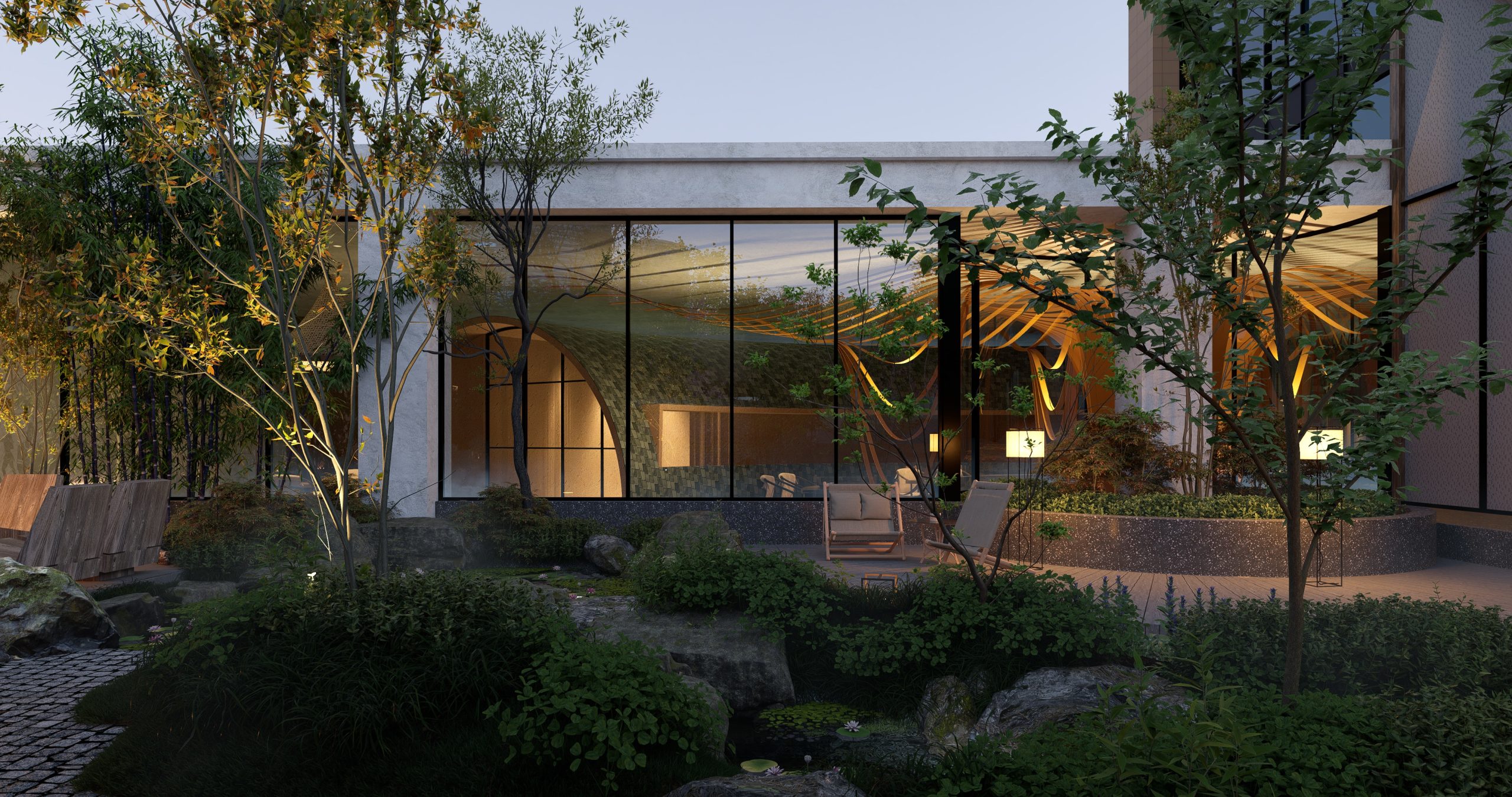 Rendering architettonico per la presentazione di progetti di ingegneria civile